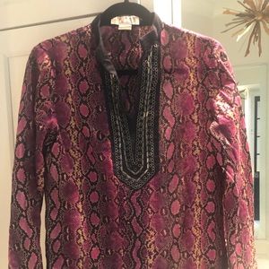 Michael Kors Snake Print Tunic